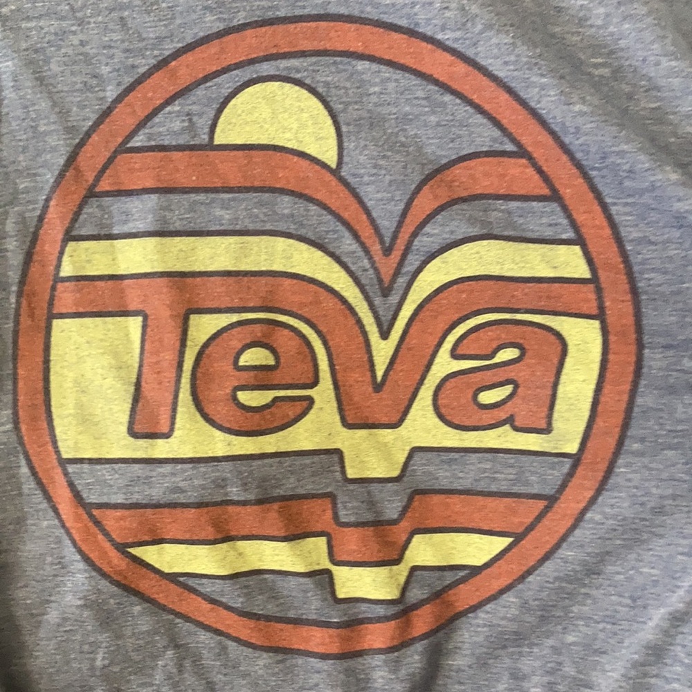 🌍🥾 TEVA x Grand Canyon Rare Blue Men’s Medium Tee Shirt 🥾⛰